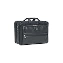 SOLO Wide Body Leather Laptop Brief