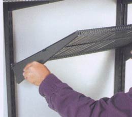 Wire Shelf Bracket Granite 16 Inch 31RHPS8CSDL Wire Shelf Bracket Granite 16 Inch