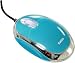 Saitek PM09AT Notebook Optical Mouse - Turquoise