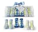 Argyle Baby Boy Blue Sock Gift Set