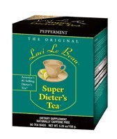 Laci Le Beau Super Dieter's Tea, Peppermint, 60-Count Box