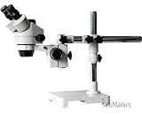 TRINOCULAR 7x -45x STEREO *ZOOM* MICROSCOPE BOOM MOUNT