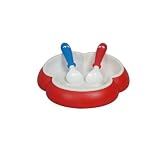 BabyBjörn Plate and Spoon in Red by Baby Bjorn