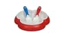 BABYBJ�RN Plate and Spoon, Red