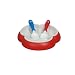 BABYBJ�RN Plate and Spoon, Red