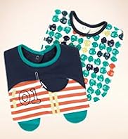 2 Pack Pure Cotton Car Bibs