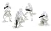 Star Wars Unleashed Battle 4 Pack Imperial Snowtroopers