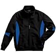 Stadium Soft Shell Jacket, Black/Royal