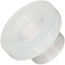 Round Shoulder Spacer, Nylon, Inch, 1/8" Length, #8 Screw Size, Pack of 100