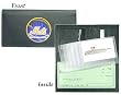 New York Mets Embroidered Leather Checkbook Cover - Baseball Sports Merchandise
