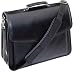 TARGUS Leder Attache Tasche Schwarz Leder f�r Notebooks bis 15,4 Zoll