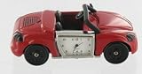 Red Sports Car Miniature Desktop Clock - Ideal Gift