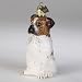 3.5" NOBLE GEMS GLASS OLD ENGLISH BULLDOG ORNAMENT
