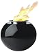 Lighthouse Ball Oil Lamp, black