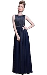 Lace  Draped Sleeveless Chiffon/Polyester Evening Dress/Mother-of-the-Bride Dress/Party Dress/Wedding Dress  With Ruffles