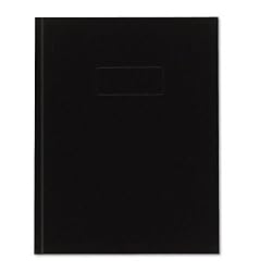 Blueline Business Notebook, Black, 192 Pages, 9-1/4 Inches x 7-1/4 Inches