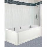 Minimalist Concept Shower Bath 1700 x 700 Centre Tap Hole