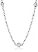 Amazon Collection 925 Sterling Silver Round AAA Cubic Zirconia Station Necklace