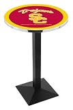 36" USC Counter Height Pub Table - Square Base - NCAA