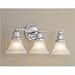 Norwell Lighting 8953-BN-FR / 8953-OB-FR / 8953-PN-FR Elizabeth Three Light Bath Vanity Finish: Polished Nickel