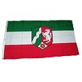 Fahne / Flagge NRW Nordrhein-Westfalen NEU 60 x 90 cm