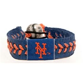 New York Mets Team Blue Color Baseball Bracelet Wristand