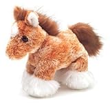 Clyde the Horse Aurora Mini Flopsies Plush