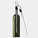 Wine Chiller Stick - Fast Cut Wine Cutter - Velvet Travel Bag -Stainless Steel - Full Wine's Flavor Aroma Releaser - Digital E-Book Included 