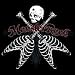 Skeleton Guitar t-shirt Crossed Guitars