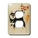 Dogs Shiba Inu - Shiba Inu - Light Switch Covers - 2 plug outlet cover