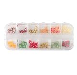 ALICE Nail Art Design 240 Pieces Fruit Polymer Clay Nail Art Miniature Decorations