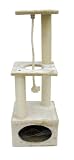 Kerbl Kratzbaum PLATIN PRO Höhe: 109 cm, beige