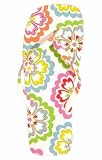 Del Mar White Thong Sandals by Jamaican Style® - Plus Size Swimwear Plus Size Swimsuit