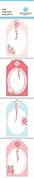 Martha Stewart Crafts Premade Tags, Vintage