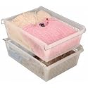 Stacking Basket (Clear) (6.25"H x 13.75"W x 18.75"D)