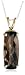 10k Yellow Gold Smoky Quartz Pendant, 18