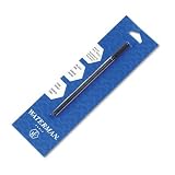 Waterman(R) Refill, Rollerball, Fine Point, 0.5 mm, Black
