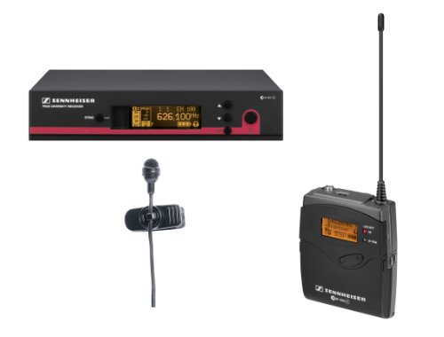 Sennheiser EW 114 G3-A2-US compact cardioid clip-on microphone EW system