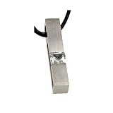 316L Stainless Steel Pendant with clear stone