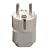 Grounded Europe Adapter - CE Certified - USA to Europe - Heavy Duty Adapter