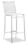 Zuo Modern Furniture Design Soar Bar Chair White (Set Of 2) Leatherette 300 ....