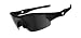 Oakley Radar Pitch Sunglasses Matte Black/Gray, One Size