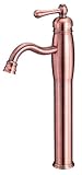 Danze D201014AC Danze Opulence Vessel Single Hole Bathroom Sink Faucet Antique Copper