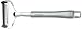 Paderno World Cuisine Cheese Plane, Stainless Steel Blade & Handle, 2 wide