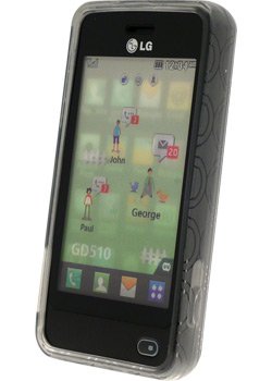 lg Housse Axess Protection Rubber LG GD510 Colori Noir RUBBERGD510