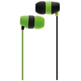 Skullcandy Riot In-Ear Headphone Buds - Green/Black