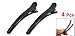 uxcell 4 Pcs Black 3.1