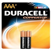 DURACELL AAA BATTERIES 2PK- 18PK LOT
