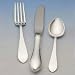 POINTED ANTIQUE WEDDING KNIFE - WEDDING CAKE KNIFE, STERLING SILVER, POINTED ANTIQUE COLLECTION