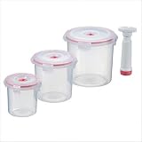 Vac 'n Store 3 Piece Round Edition in Ruby